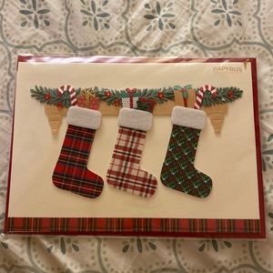Papyrus Christmas Stocking card